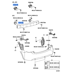 Bracket(L) F  Bumper