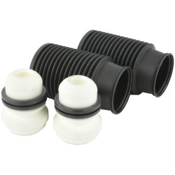 Boot with jounce bumper front shock absorber kit