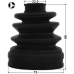 boot inner cv joint kit 75x96x22.5