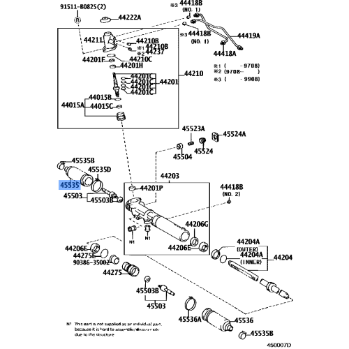 STEERING BOOT