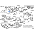 Toyota Genuine Rail Sub-Assy Rr 51108-50020