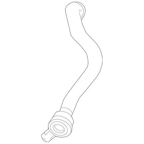 Rear Turbo Bypass Pipe with Valve - BMW 335i 335xi N54 E90 E92