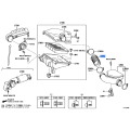TOYOTA 17882-31130 HOSE, AIR CLEANER, NO.2