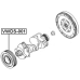 crankshaft pulley bks/bun/bng/asb/bug