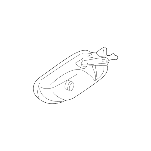 Interior Door Handle Rear Bmw E38,E39/Rh