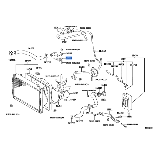 Gasket Water Out