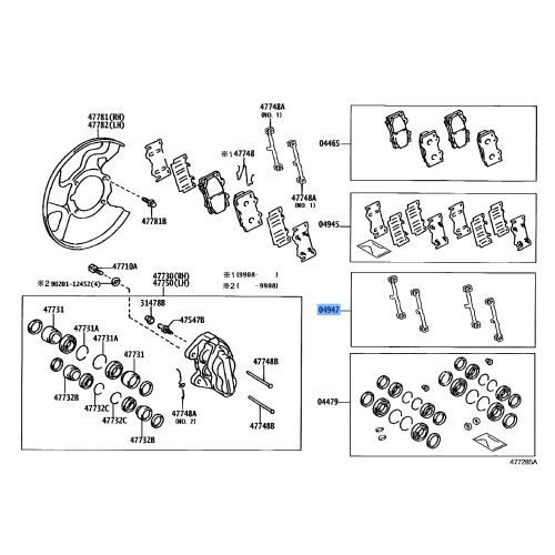 BRAKE PAD KIT