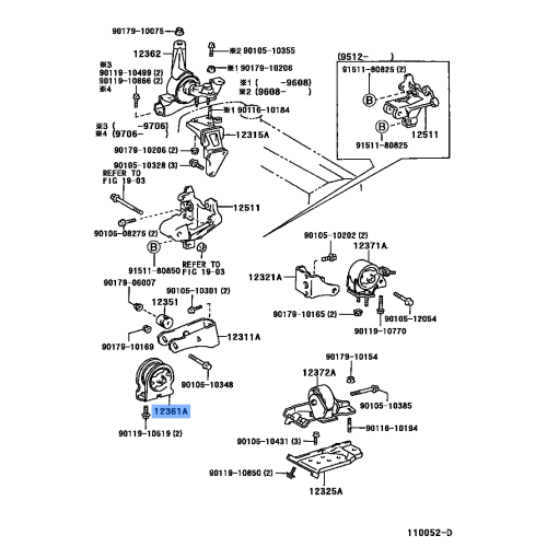 ENGINE MOUNTING