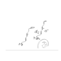 Sensor Frt Db  W220 /Abs/L+R