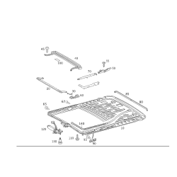 MERCEDES-BENZ 2207820524 Rail