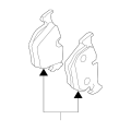 Pad Sub Set,Rr Calip
