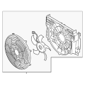 BMW 64546921381 Auxiliary Fan Assembly