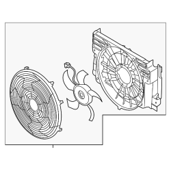 A/C Fan Bmw X5