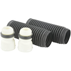 Boot with jounce bumper front shock absorber kit