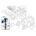 Aluminium Engine Oil Filter Housing - BMW F39, F44, MINI F54, F56, F57