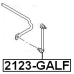 Front stabilizer link / sway bar link