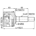 outer cv joint 27x60x27