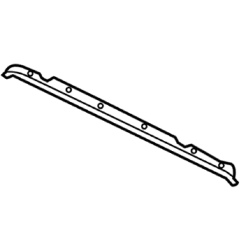 Genuine GM Front Passenger Side Door Front Auxiliary Weatherstrip 23295056