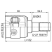inner cv joint left 23x41x27
