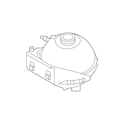 Coolant Expansion Tank For Bmw 17137642160