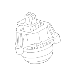 BMW F07 F02 F06 F10 Left Engine Motor Mount 22119894885