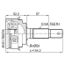 outer cv joint 21x54x24