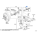 Cylinder Kit Brake Master Assembly - Toyota OEM Genuine 04493-37022