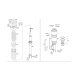 Air Suspension Strut Front Axle Left Mercedes-Benz Cls Coupe