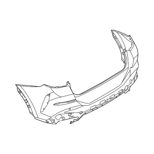 Bumper,Rear