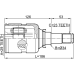 inner cv joint 29x34x23