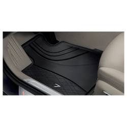 BMW 7 Series G11 G12 Rear Black Floor Mat Set 51472444038