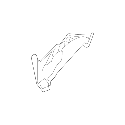 BMW X3 E83 Right Apron Cowl Cover