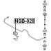 rear stabilizer bar bush d18