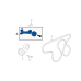 GM Pulley, Belt Idler (W/ Bracket) 12590963