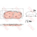 Brake Pad Frt/A4/A5/A8/Q5/Q7Q8
