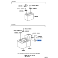 TOYOTA 90982-05035 Genuine Battery Positive Terminal Assembly