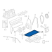 GENERAL MOTORS 12611384 Oil Pan Cover Gasket