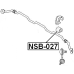 front stabilizer bar bush d25