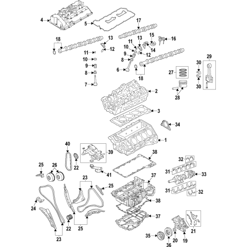 Head Gasket Bmw G11,G12/8Cyl (1.07)