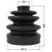 boot outer cv joint kit 87.5x101x25