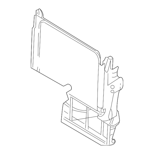 BMW X5 E53 Radiator Frame Bracket Carrier 2000-2006