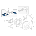 GENERAL MOTORS 85601646 Rear Disc Brake Pad Set
