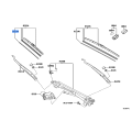 Toyota OEM Windshield Wiper Rubber Refill 85214-60120