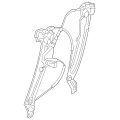 BMW 51337182132 Window Regulator Front Right
