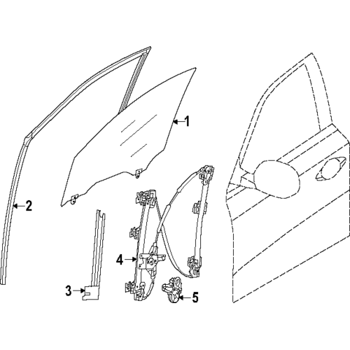 Regulator Assy-Door Windo