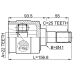 inner cv joint 22x41x25