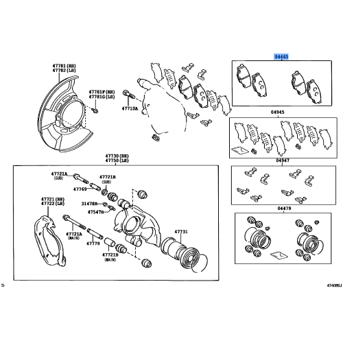 PAD KIT DISC BRAKE