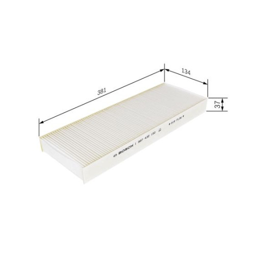 Bosch Cabin Filter M2150 1987432150 - Premium Engineering for Performance