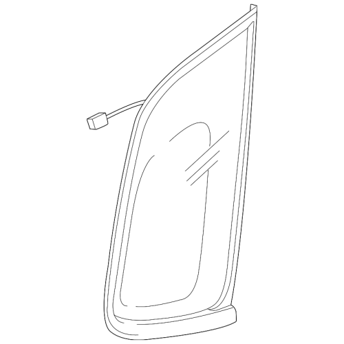 Glass (L) Door-Frt