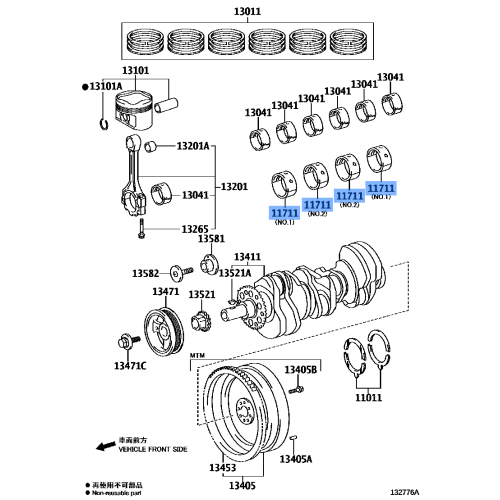 Bearing,Crankshaft